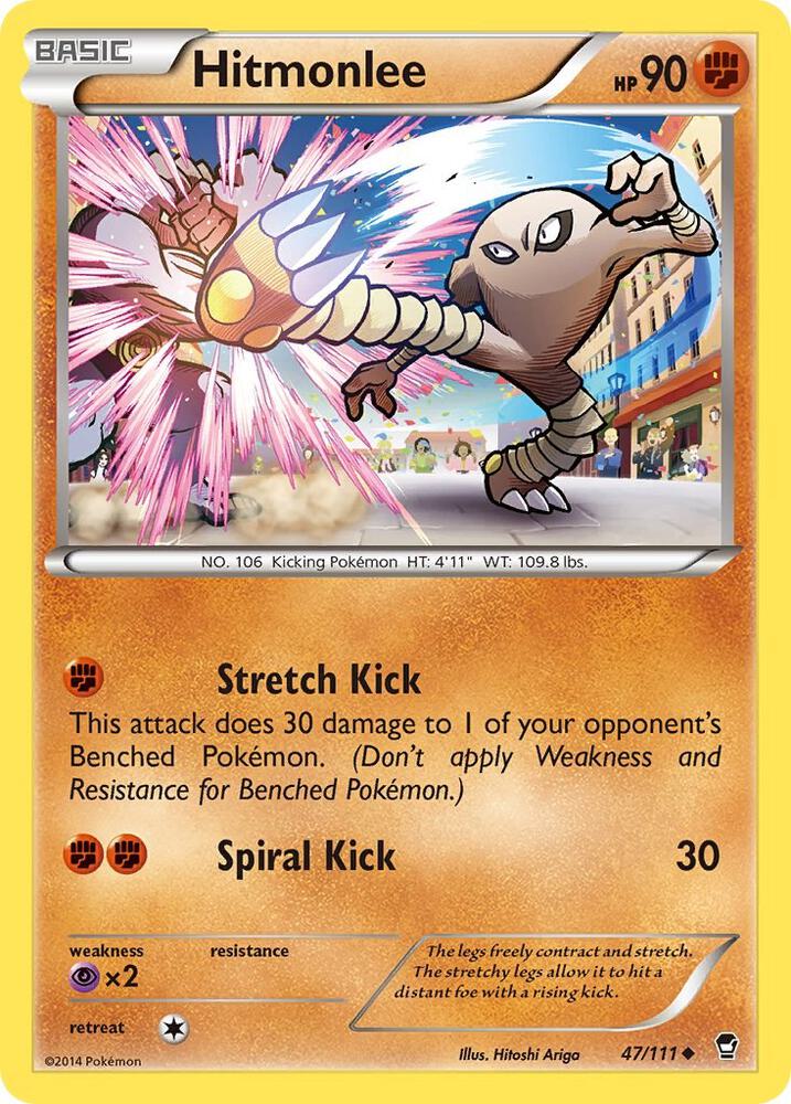 Hitmonlee 47/111 (XY - Furious Fists)  | Good Games Adelaide SA