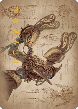 Self Assembler Art Card Gold Stamped Signature 77 (Art Series: The Brothers' War)  | Good Games Adelaide SA