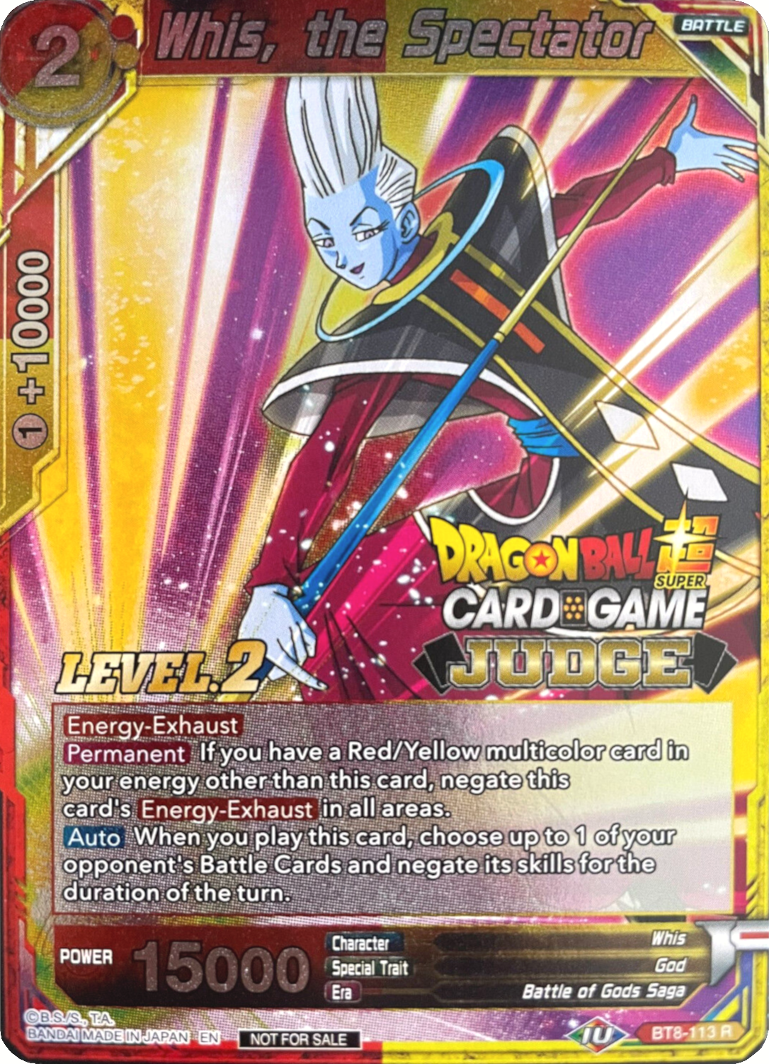 Whis, the Spectator (Level 2) [BT8-113] | Good Games Adelaide SA