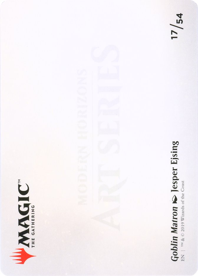 Goblin Matron (Art Series) [Art Series: Modern Horizons] | Good Games Adelaide SA