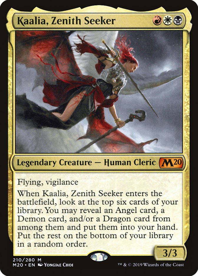 Kaalia, Zenith Seeker [Core Set 2020] | Good Games Adelaide SA