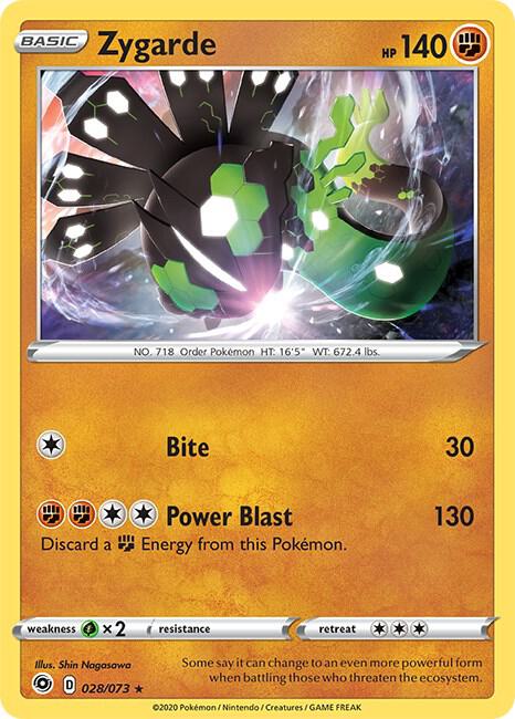 Zygarde 28/73 (Champion's Path)  - Holofoil | Good Games Adelaide SA