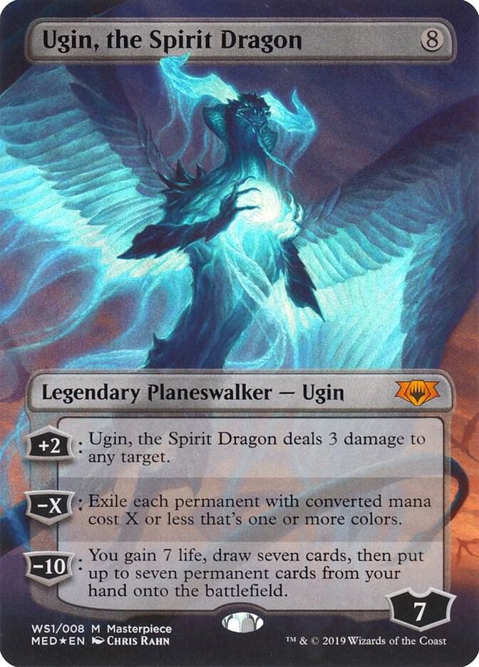 Ugin, the Spirit Dragon WS1 (Mythic Edition: War of the Spark)  - Foil | Good Games Adelaide SA