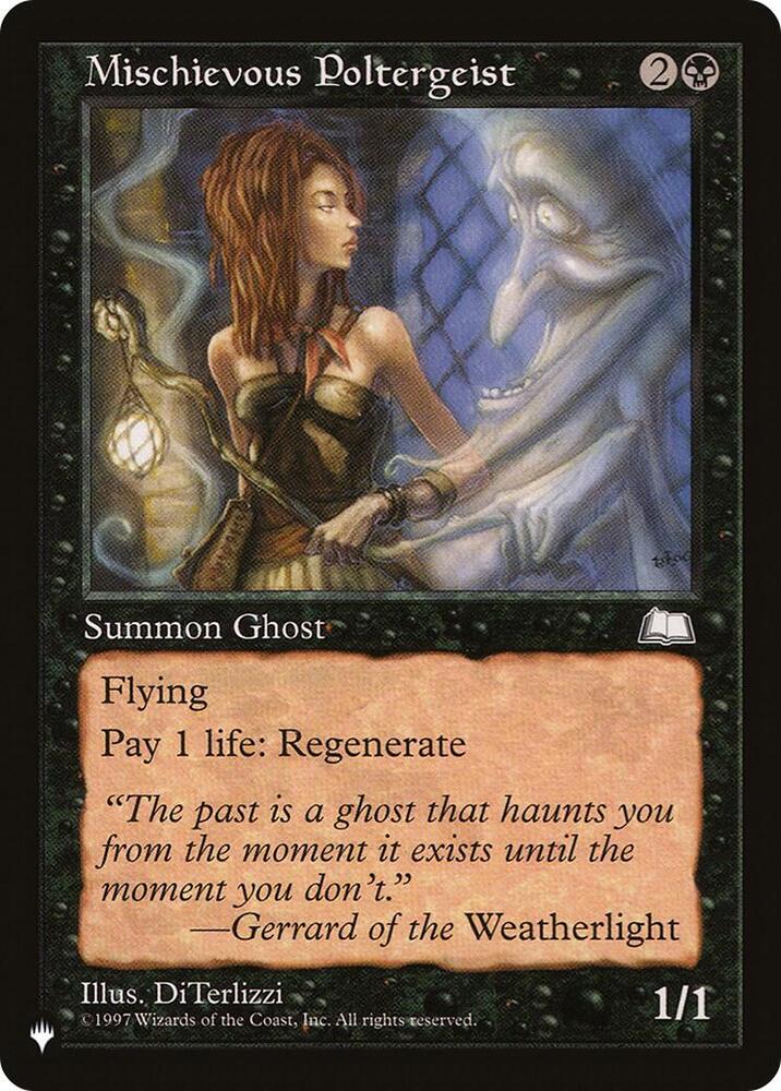 Mischievous Poltergeist  (The List Reprints)  | Good Games Adelaide SA