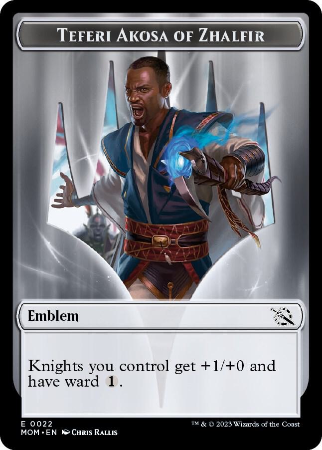 Emblem Teferi Akosa of Zhalfir 22 (March of the Machine)  | Good Games Adelaide SA