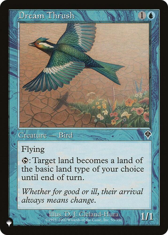 Dream Thrush 53/350 (The List Reprints)  | Good Games Adelaide SA