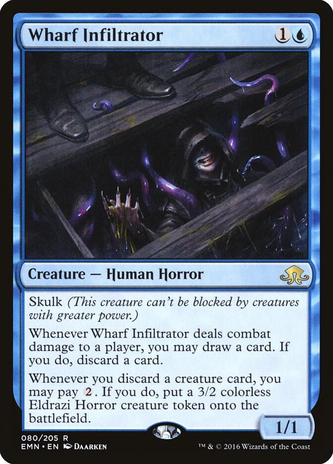 Wharf Infiltrator 80 (Eldritch Moon)  - Foil | Good Games Adelaide SA