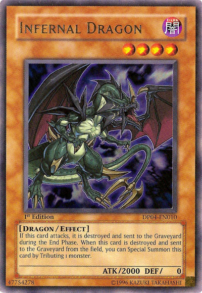 Infernal Dragon [DP04-EN010] Ultra Rare | Good Games Adelaide SA