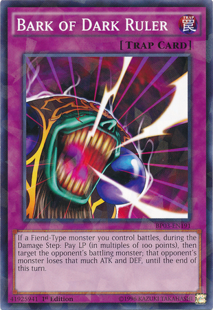Bark of Dark Ruler [BP03-EN191] Shatterfoil Rare | Good Games Adelaide SA