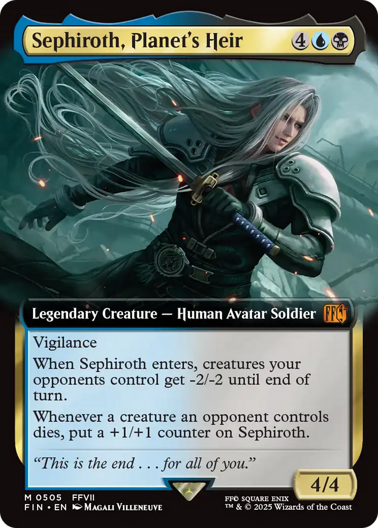 Sephiroth, Planet's Heir (Extended Art) [FINAL FANTASY] | Good Games Adelaide SA