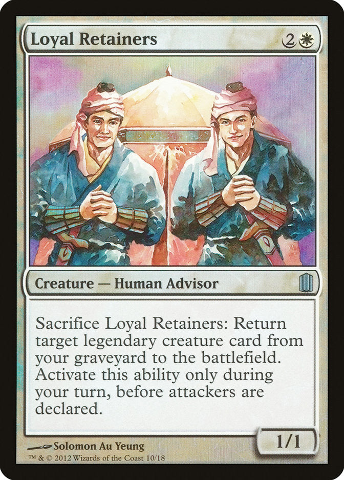Loyal Retainers [Commander's Arsenal] | Good Games Adelaide SA