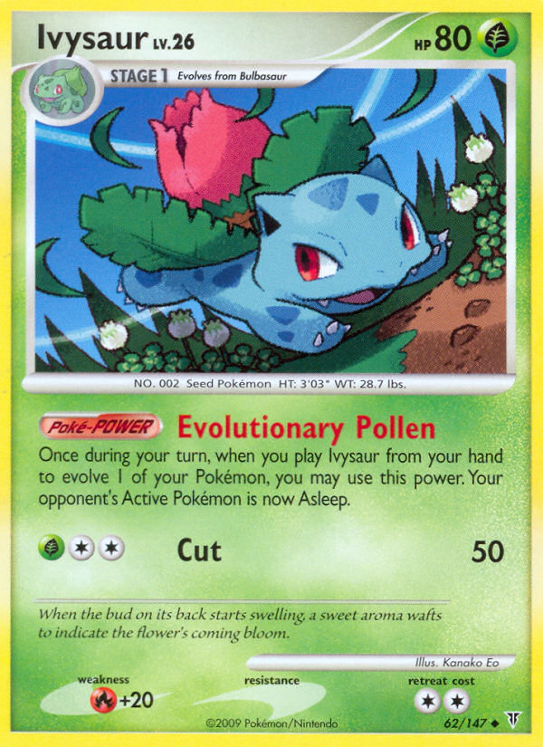 Ivysaur (62/147) [Platinum: Supreme Victors] | Good Games Adelaide SA