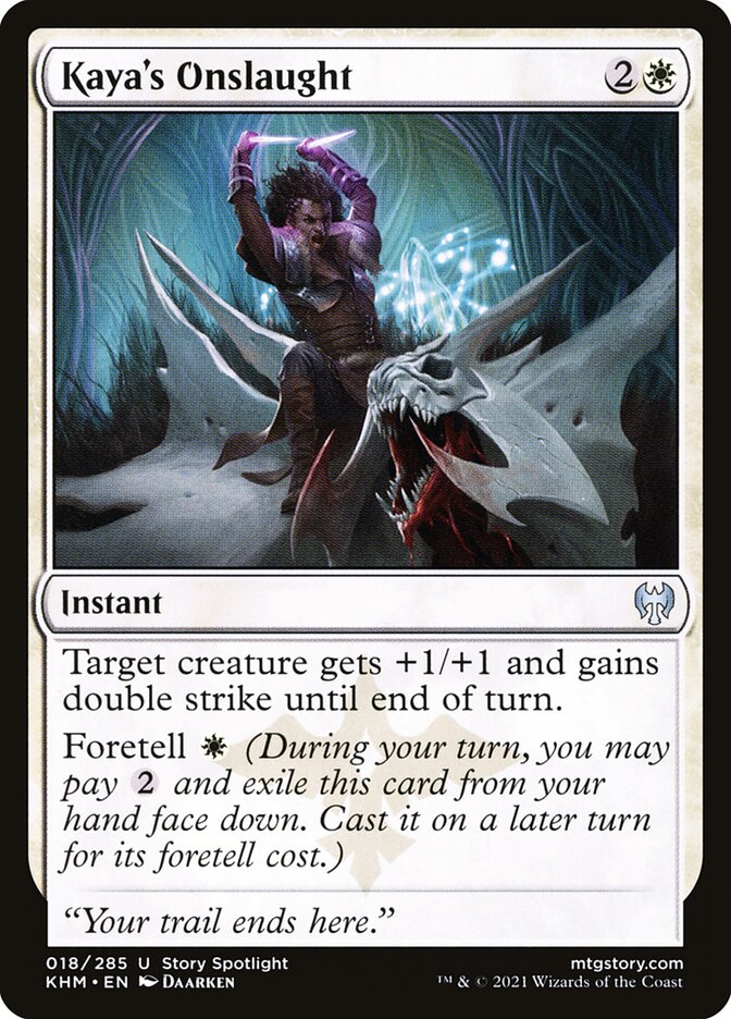 Kaya's Onslaught 18 (Kaldheim)  - Foil | Good Games Adelaide SA