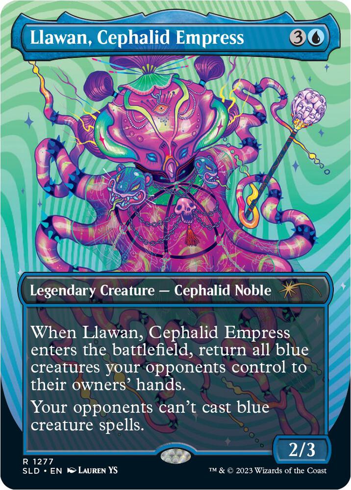 Llawan Cephalid Empress 1277 (Secret Lair Drop Series)  - Foil | Good Games Adelaide SA