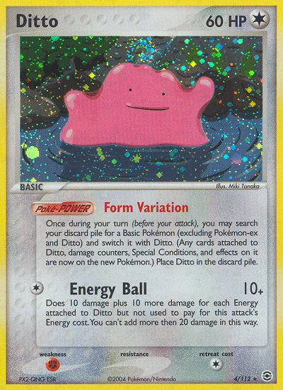 Ditto (4/112) [EX: FireRed & LeafGreen] | Good Games Adelaide SA