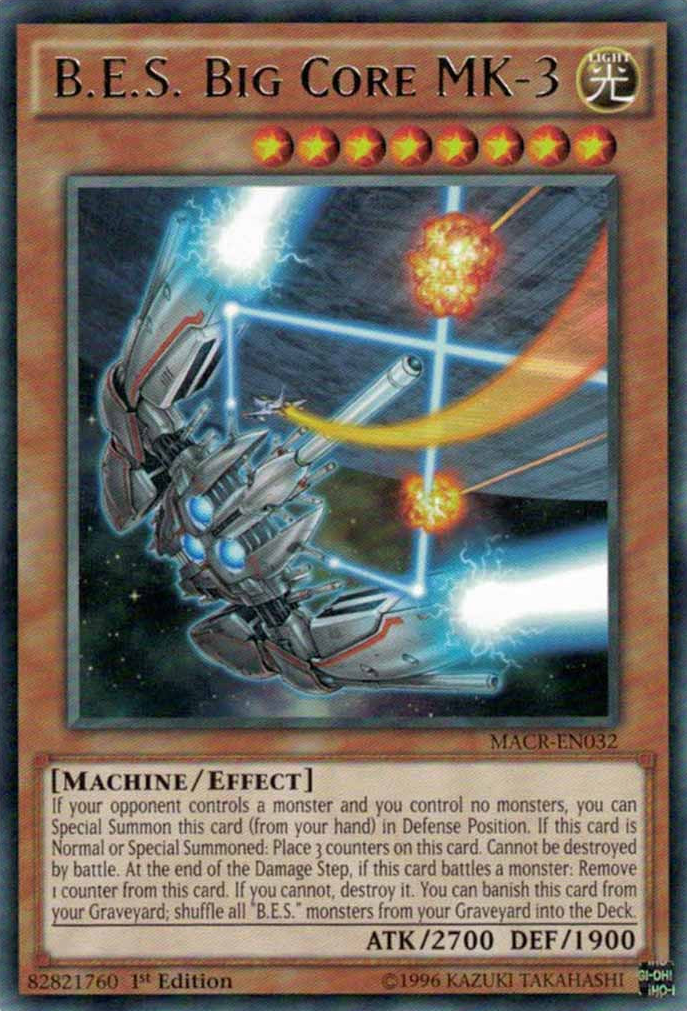 B.E.S. Big Core MK-3 [MACR-EN032] Rare | Good Games Adelaide SA