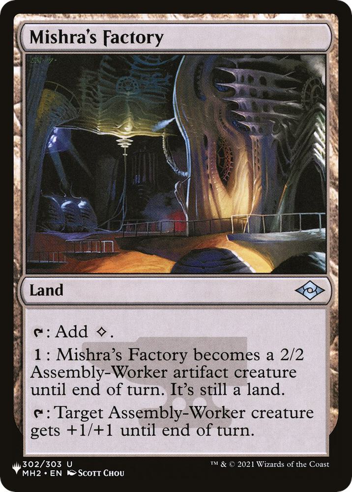 Mishras Factory MH2 302/303 (The List Reprints)  | Good Games Adelaide SA