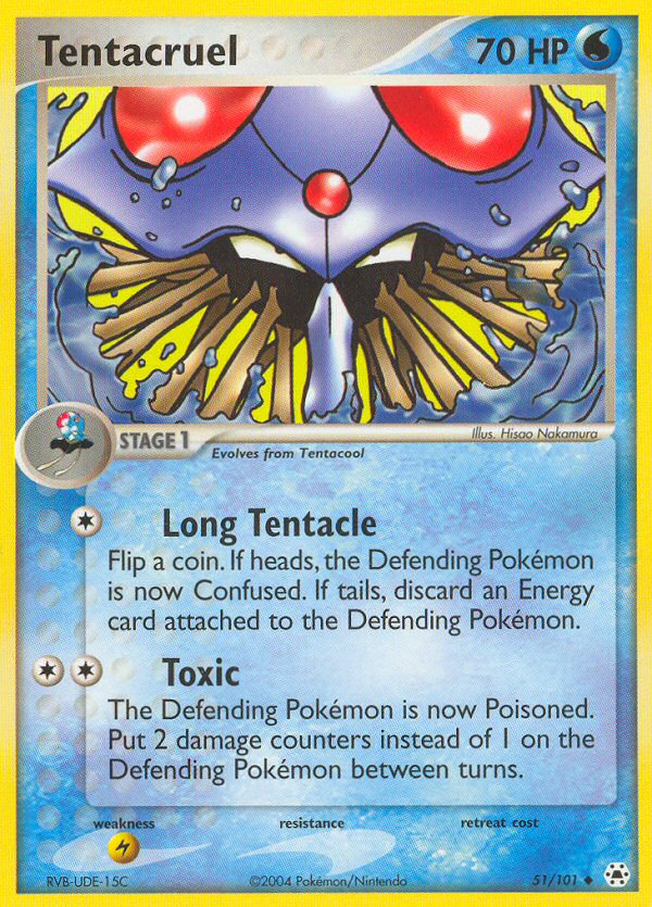 Tentacruel (51/101) [EX: Hidden Legends] | Good Games Adelaide SA