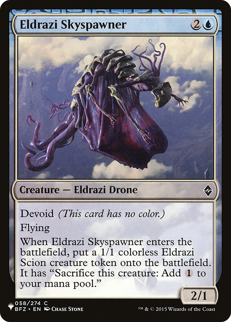 Eldrazi Skyspawner [The List Reprints] | Good Games Adelaide SA