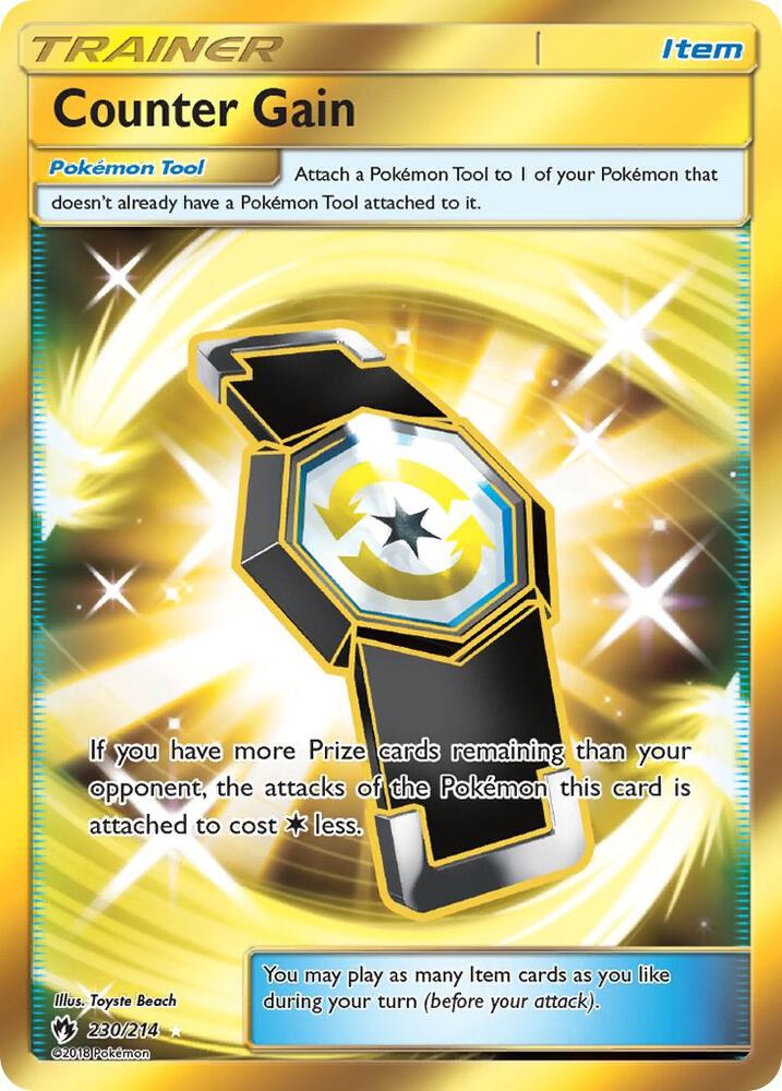 Counter Gain Secret 230/214 (SM - Lost Thunder)  - Holofoil | Good Games Adelaide SA