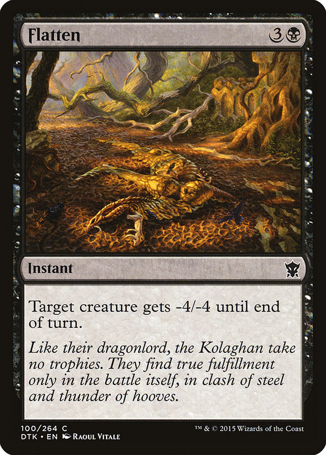 Flatten 100 (Dragons of Tarkir)  | Good Games Adelaide SA