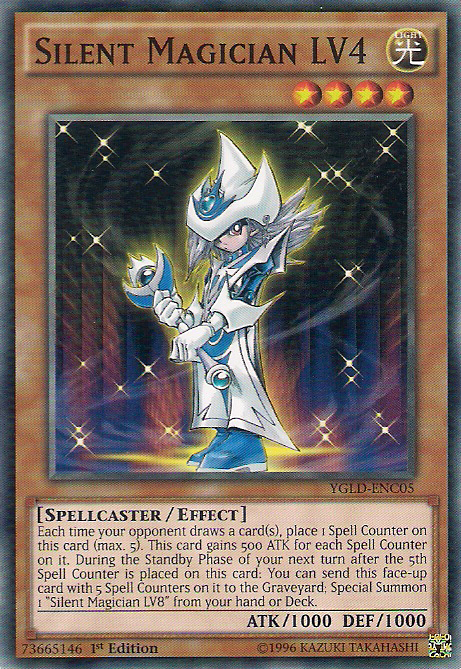 Silent Magician LV4 [YGLD-ENC05] Common | Good Games Adelaide SA