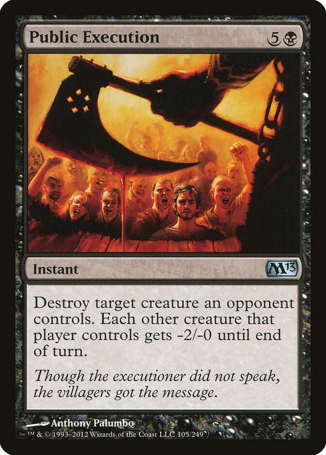 Public Execution 105 (Magic 2013 (M13))  - Foil | Good Games Adelaide SA