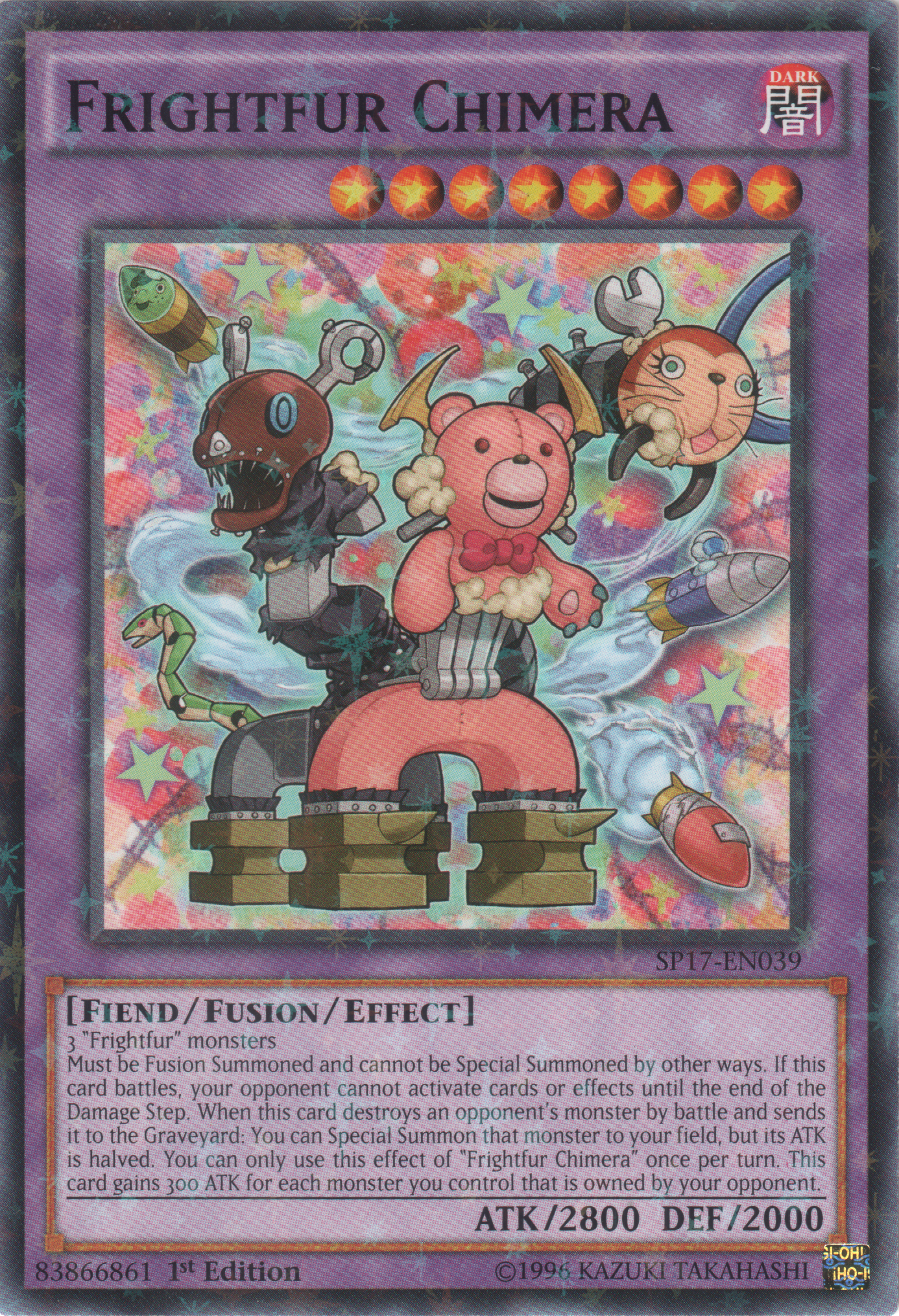 Frightfur Chimera [SP17-EN039] Starfoil Rare | Good Games Adelaide SA