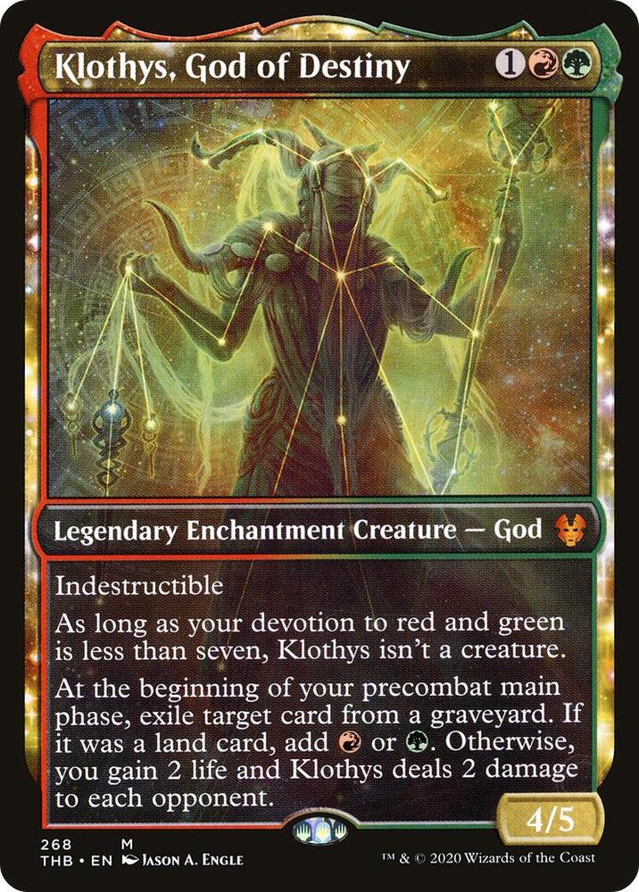 Klothys, God of Destiny 268 (Theros Beyond Death)  | Good Games Adelaide SA
