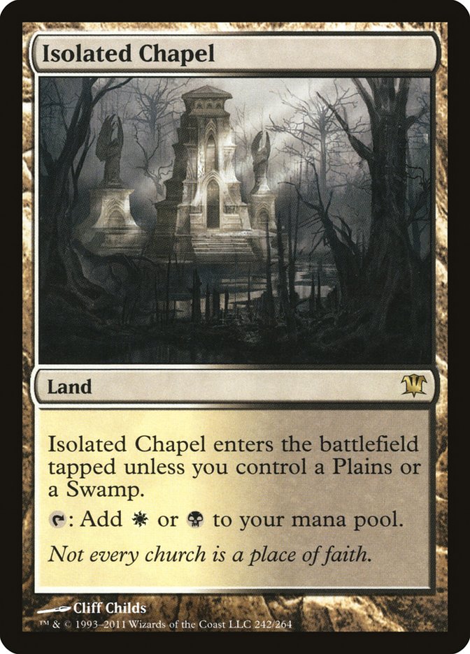 Isolated Chapel [Innistrad] | Good Games Adelaide SA