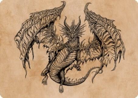 Ganax Astral Hunter Art Card 53 (Art Series: Commander Legends: Battle for Baldur's Gate)  | Good Games Adelaide SA