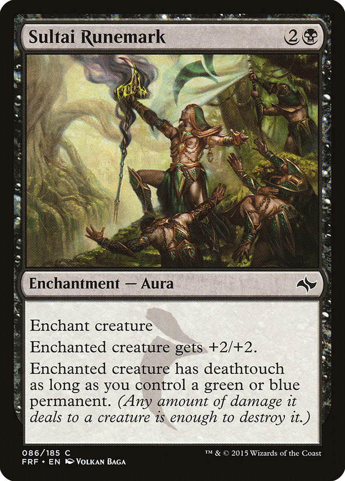 Sultai Runemark 86 (Fate Reforged)  | Good Games Adelaide SA