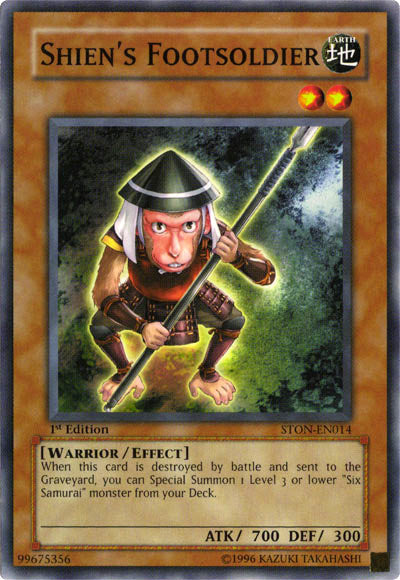 Shien's Footsoldier [STON-EN014] Common | Good Games Adelaide SA