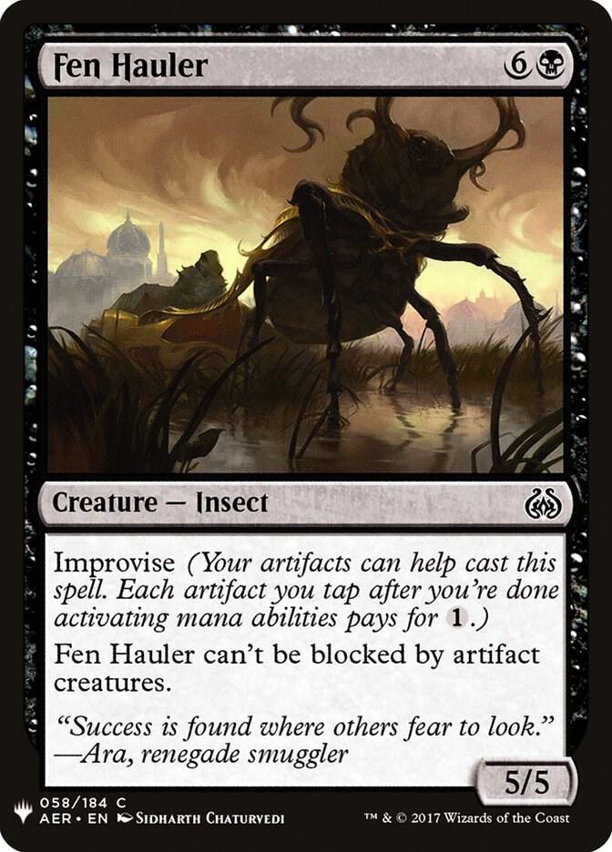Fen Hauler 58 (The List Reprints)  | Good Games Adelaide SA