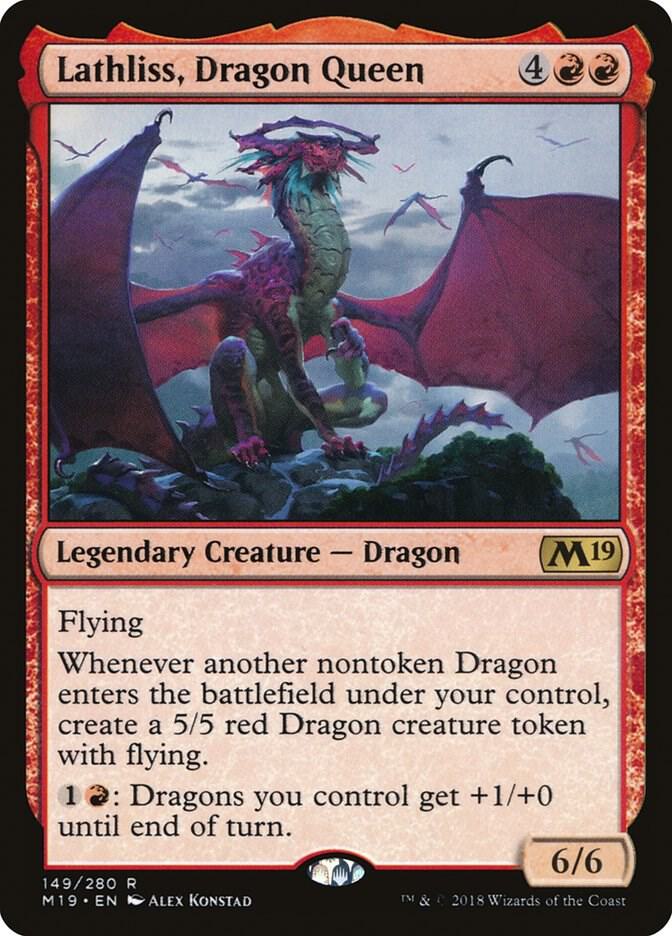 Lathliss, Dragon Queen 149 (Core Set 2019)  | Good Games Adelaide SA