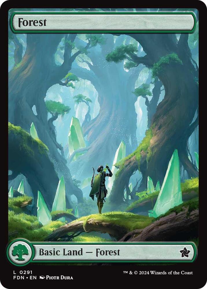 Forest 0291 291 (Foundations)  - Foil | Good Games Adelaide SA