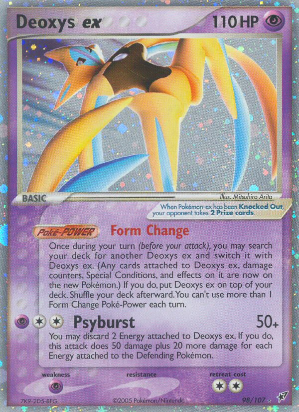 Deoxys ex (98/107) [EX: Deoxys] | Good Games Adelaide SA