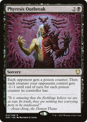 Phyresis Outbreak [Phyrexia: All Will Be One Commander] | Good Games Adelaide SA