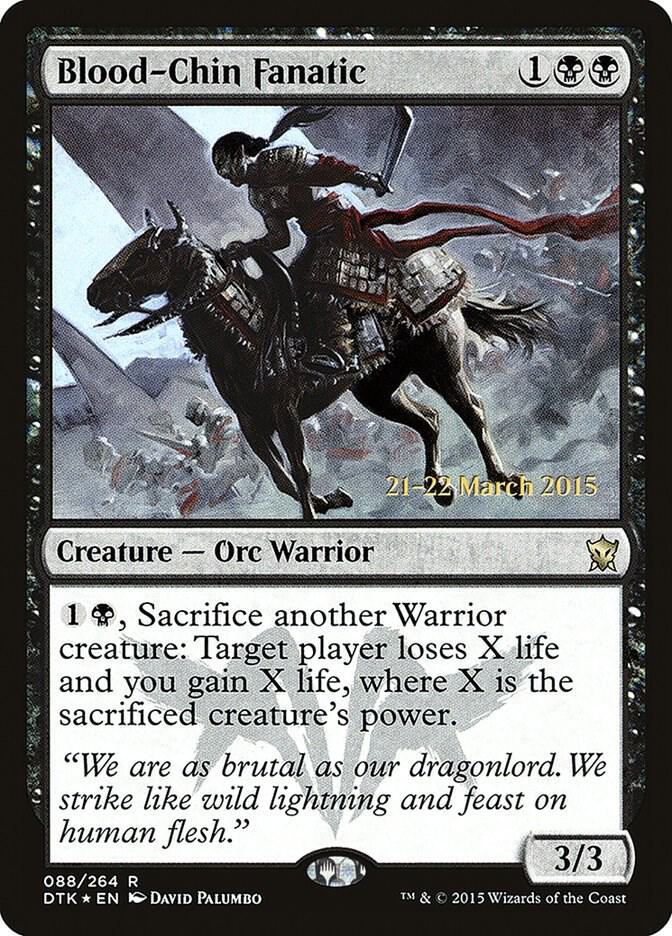 Blood Chin Fanatic 88 (Prerelease Cards)  - Foil | Good Games Adelaide SA