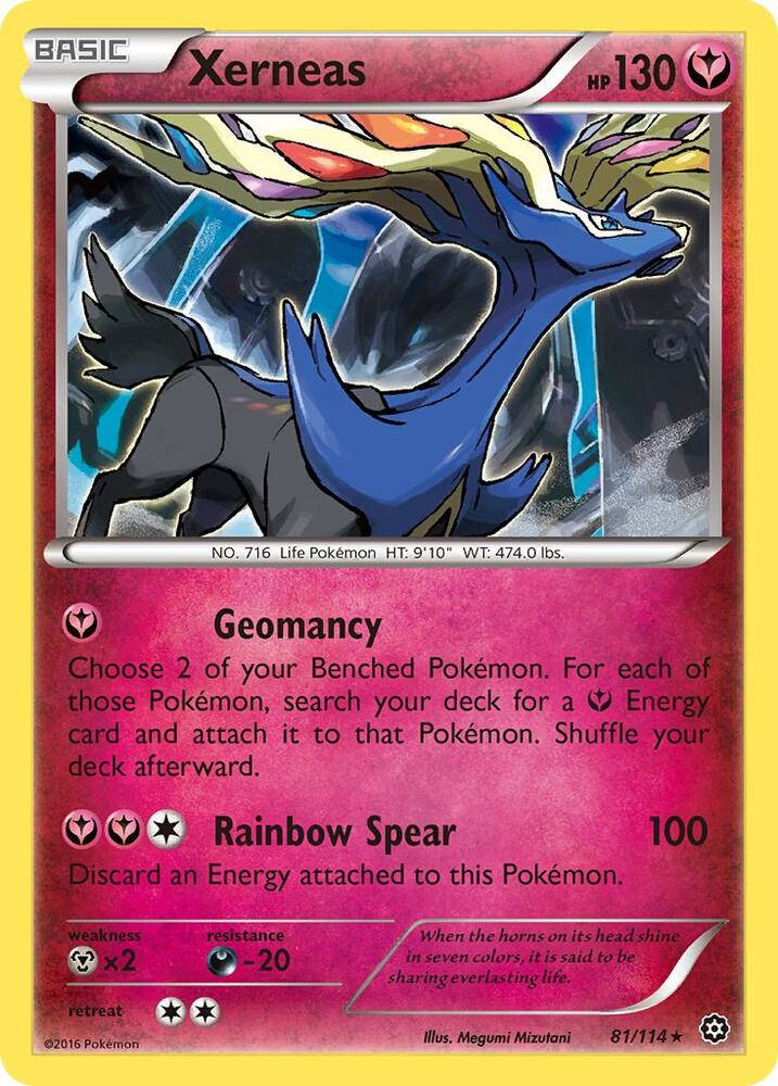 Xerneas 81/114 (XY - Steam Siege)  - Holofoil | Good Games Adelaide SA