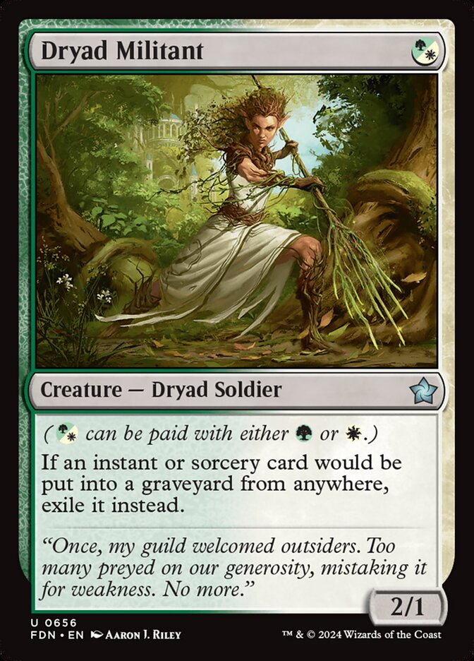 Dryad Militant 656 (Foundations)  | Good Games Adelaide SA