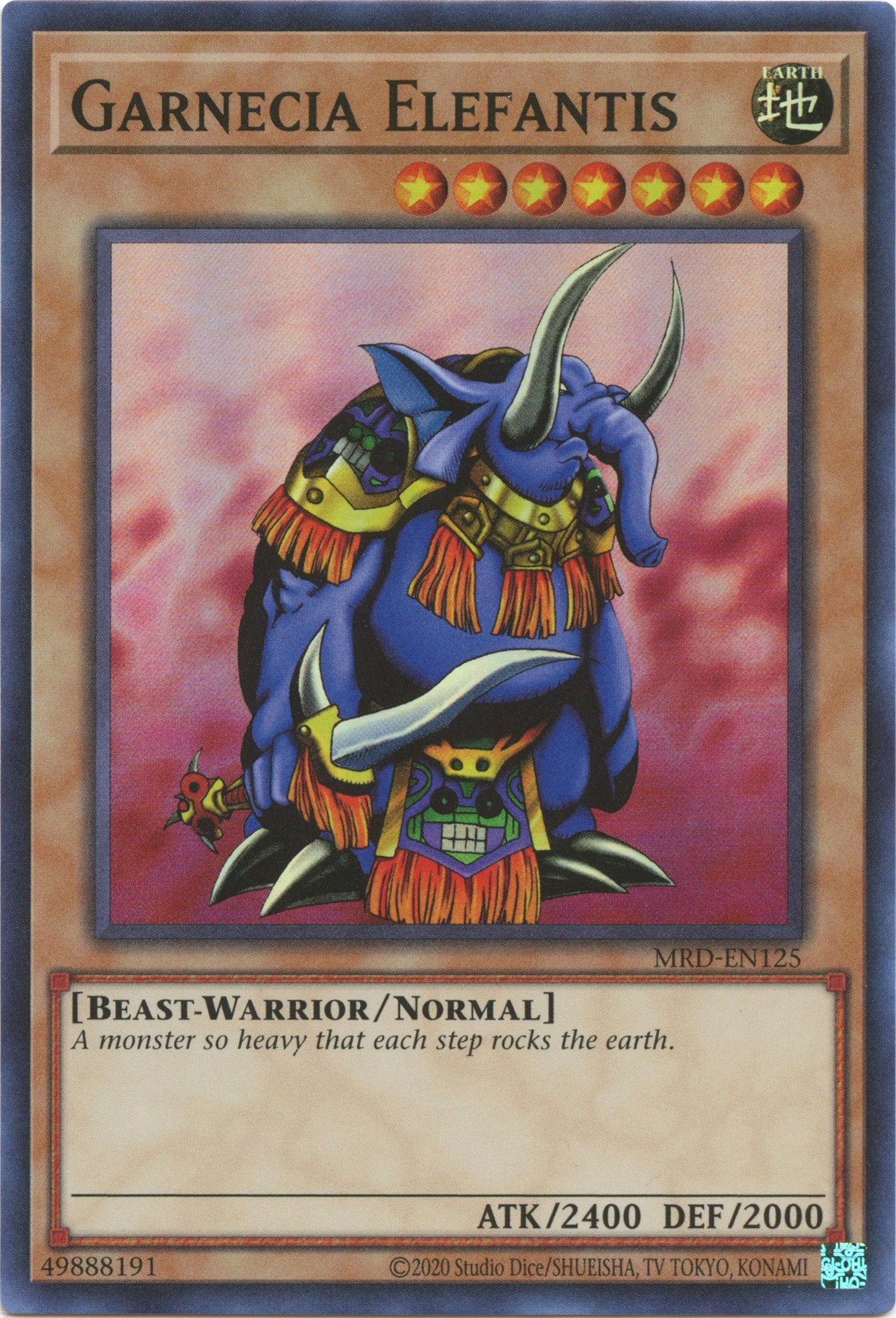 Garnecia Elefantis (25th Anniversary) [MRD-EN125] Super Rare | Good Games Adelaide SA