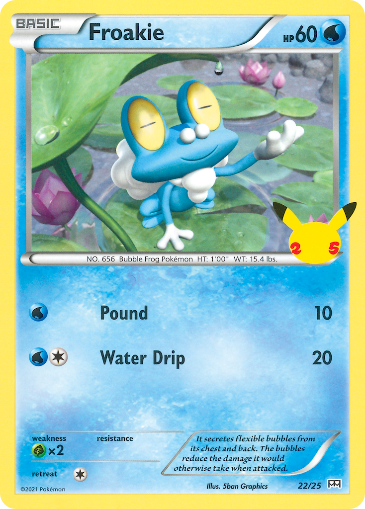 Froakie (22/25) [McDonald's 25th Anniversary] | Good Games Adelaide SA