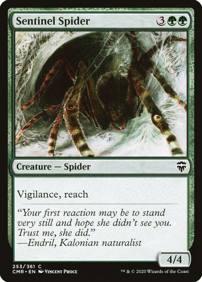 Sentinel Spider [Commander Legends] | Good Games Adelaide SA