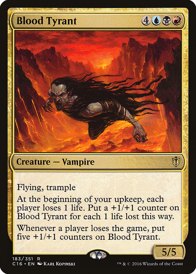 Blood Tyrant [Commander 2016] | Good Games Adelaide SA