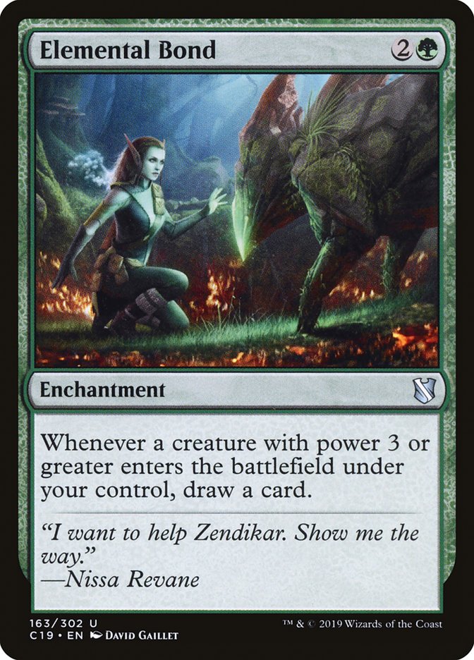 Elemental Bond [Commander 2019] | Good Games Adelaide SA