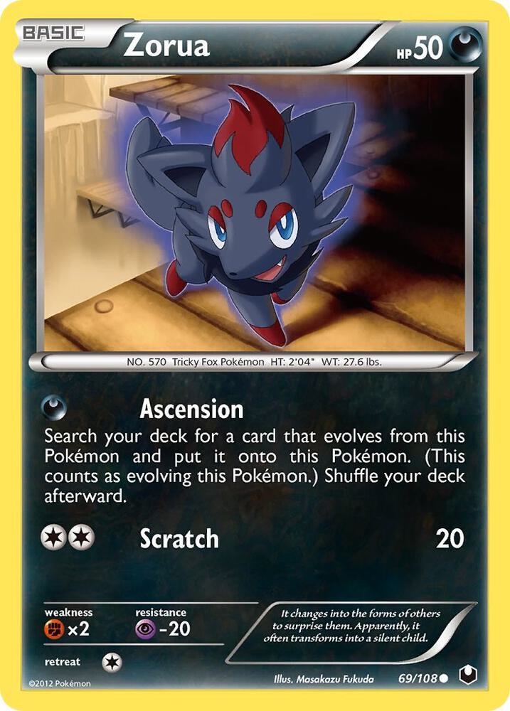 Zorua 69 69/108 (Dark Explorers)  | Good Games Adelaide SA