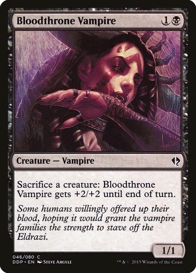 Bloodthrone Vampire [Duel Decks: Zendikar vs. Eldrazi] | Good Games Adelaide SA