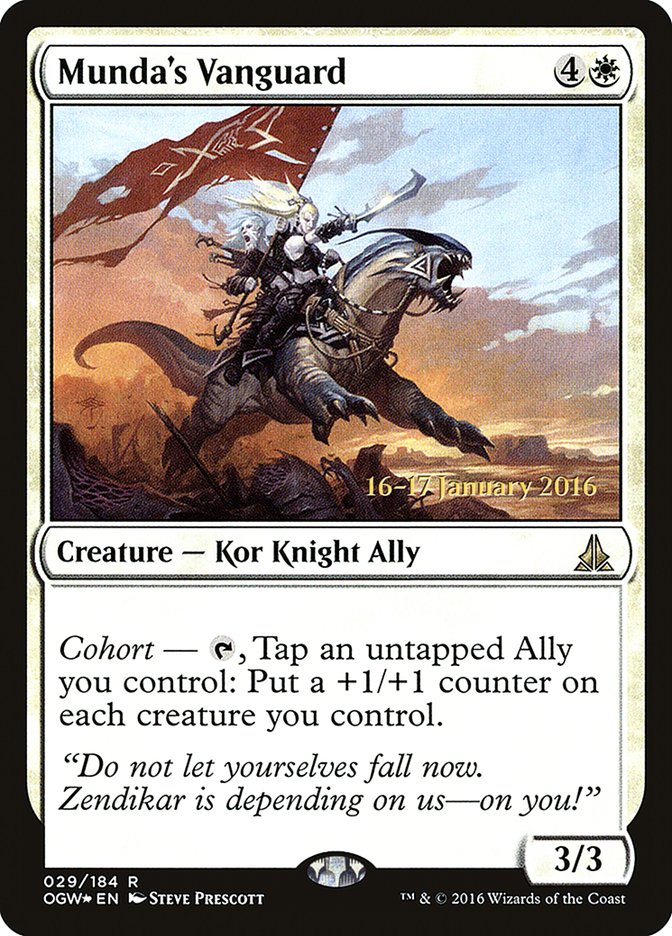 Munda's Vanguard [Oath of the Gatewatch Promos] | Good Games Adelaide SA
