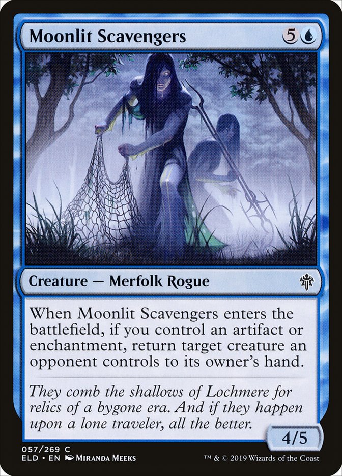 Moonlit Scavengers 57 (Throne of Eldraine)  - Foil | Good Games Adelaide SA